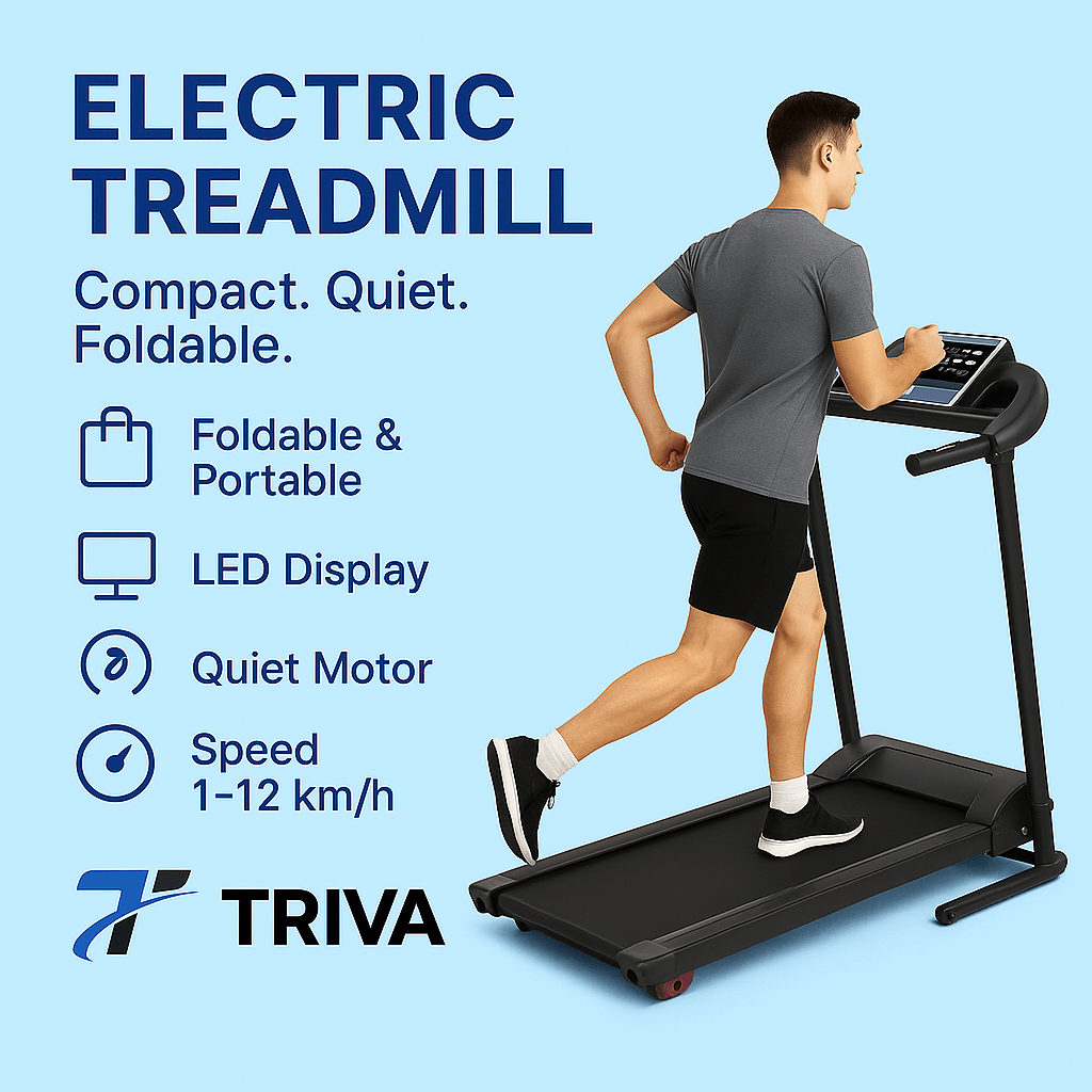 Cinta de correr eléctrica plegable