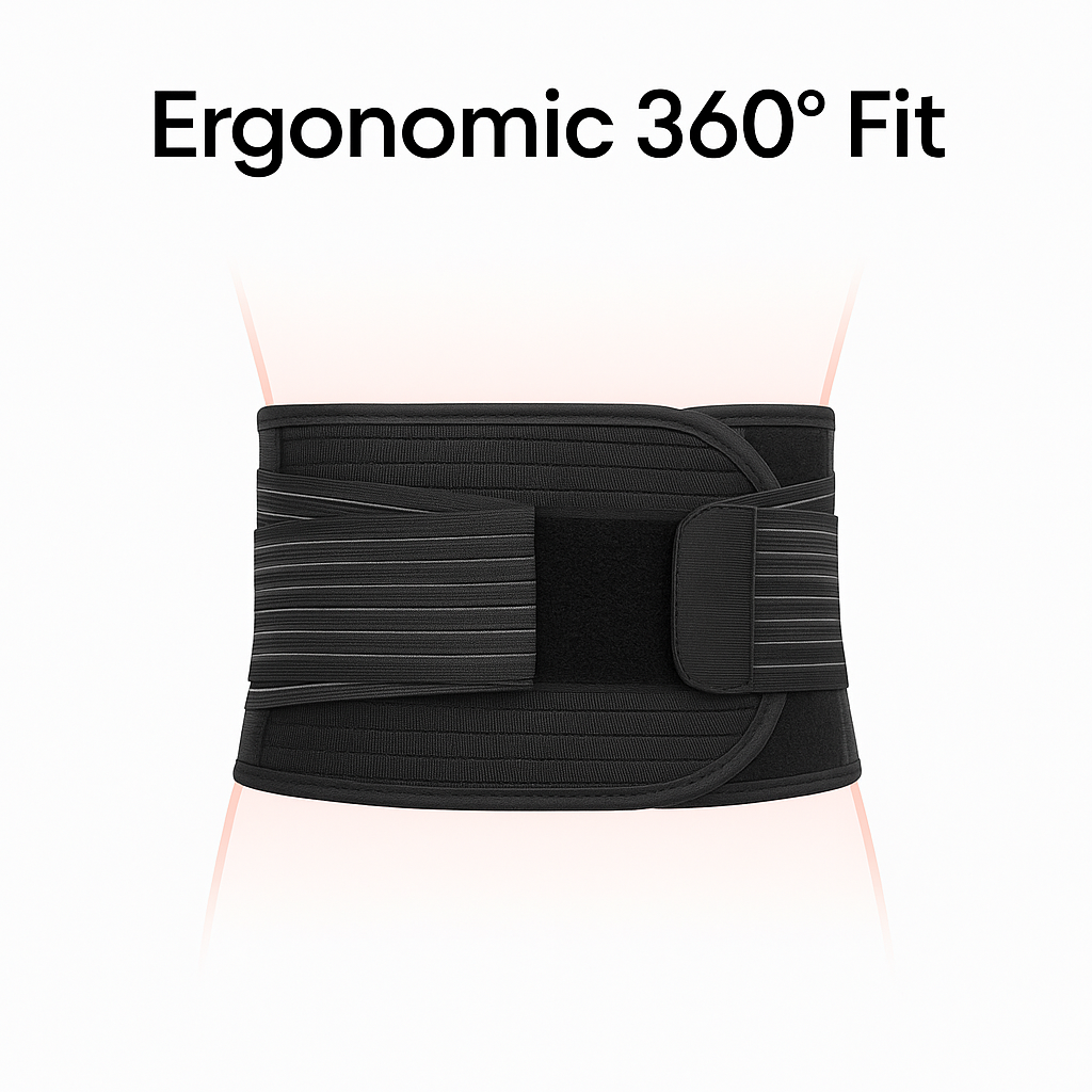 Ceinture de soutien lombaire orthopédique avec aimants