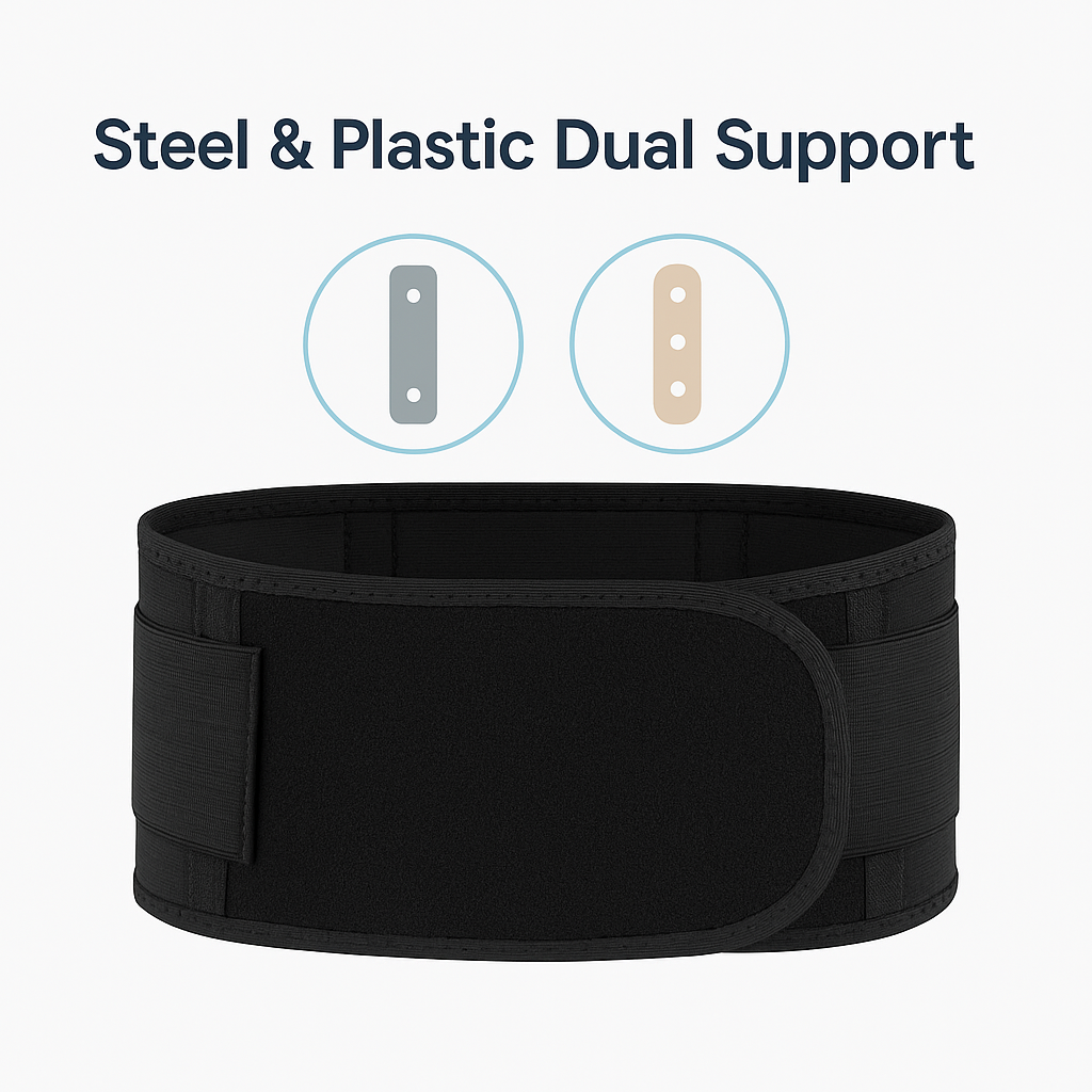 Ceinture de soutien lombaire orthopédique avec aimants