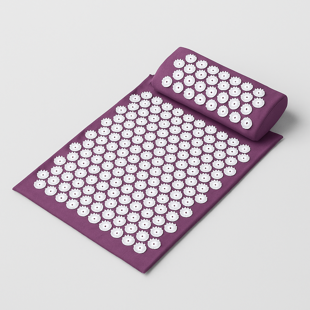Tapis de massage avec coussin d'acupression