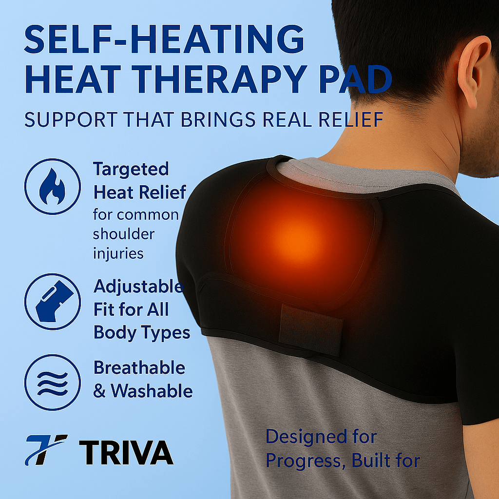 Almohadilla de terapia de calor autocalentable