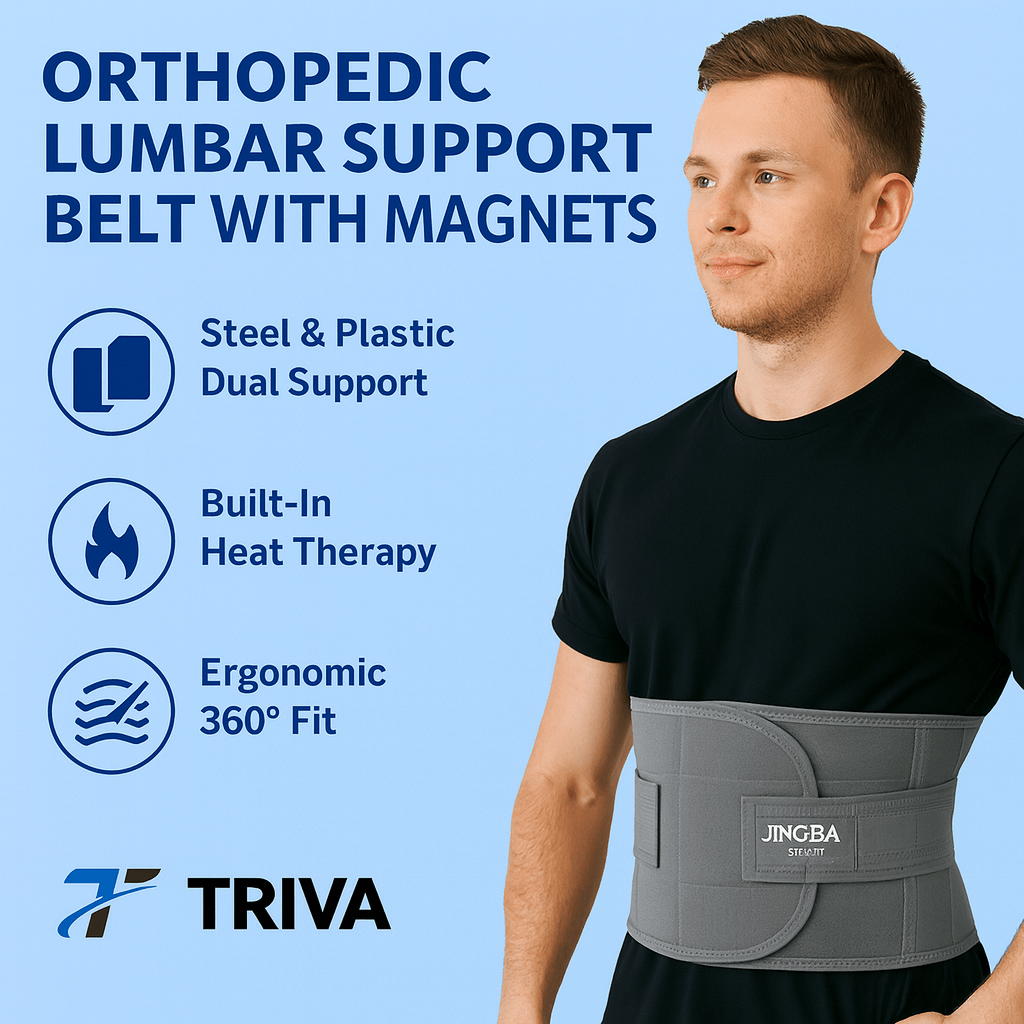 Ceinture de soutien lombaire orthopédique avec aimants