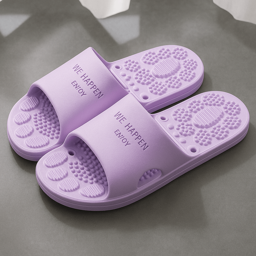 Zapatillas de masaje de reflexología para pies