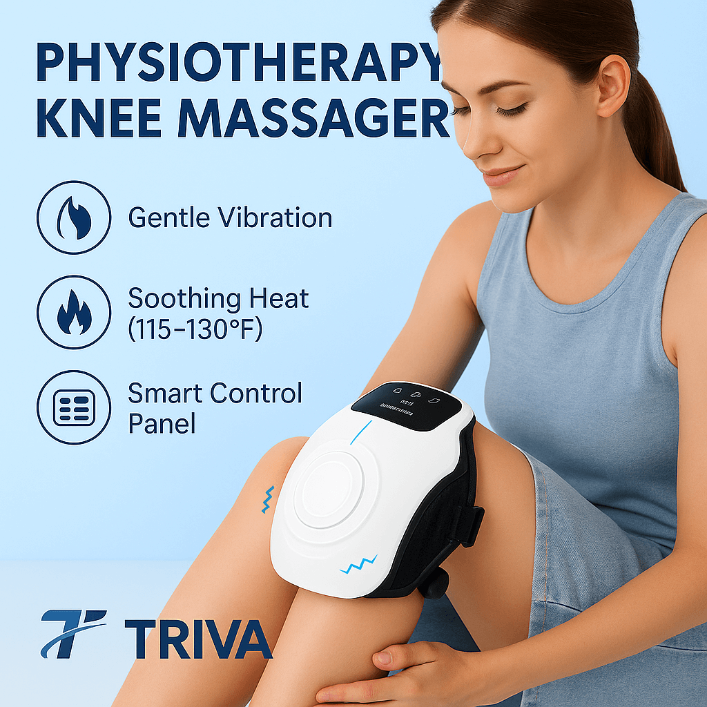 Masajeador de rodillas con compresas calientes de fisioterapia