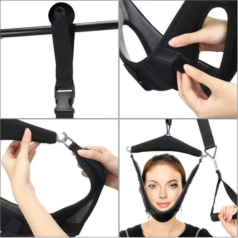 Écharpe de cou pour la décompression de la colonne vertébrale