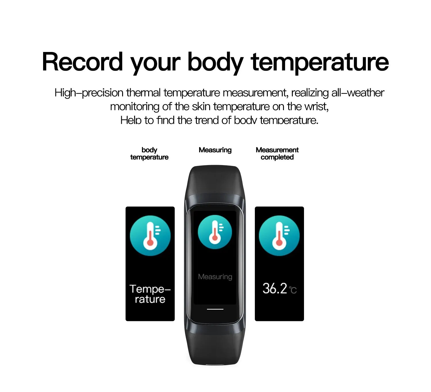 AMOLED Smart Watch – Health Tracking, 25 Sport Modes & Message Alerts