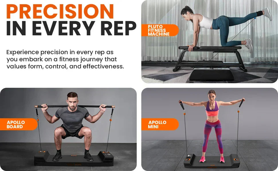 Apollo Board Mini: máquina de cable inteligente para gimnasio en casa con resistencia de 150 lb