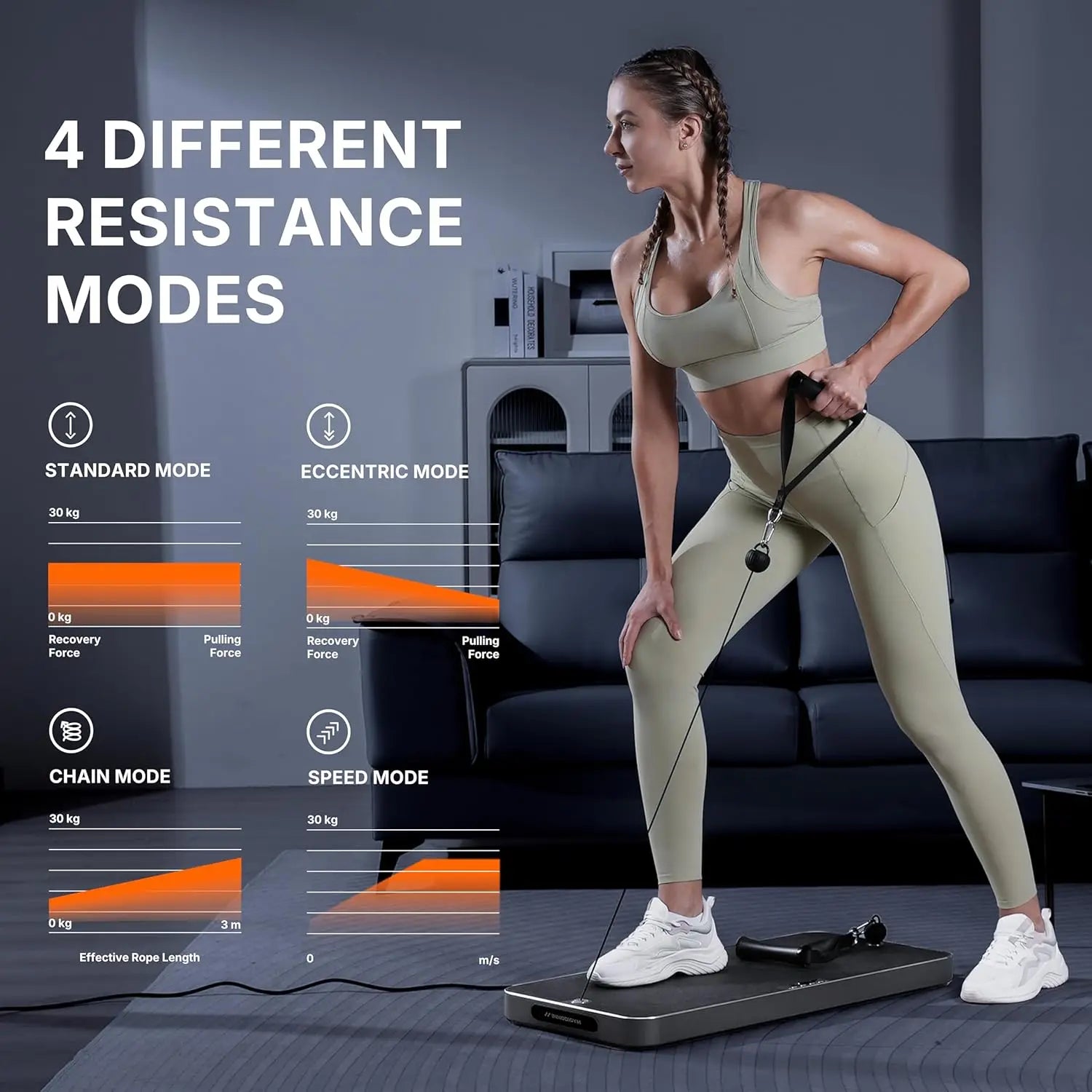 Salle de sport intelligente ultra-mince pour la maison