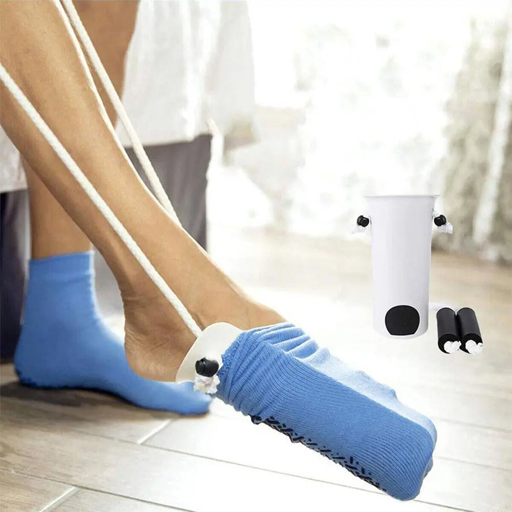 Kit d'aide à l'enfilage des chaussettes sans se plier