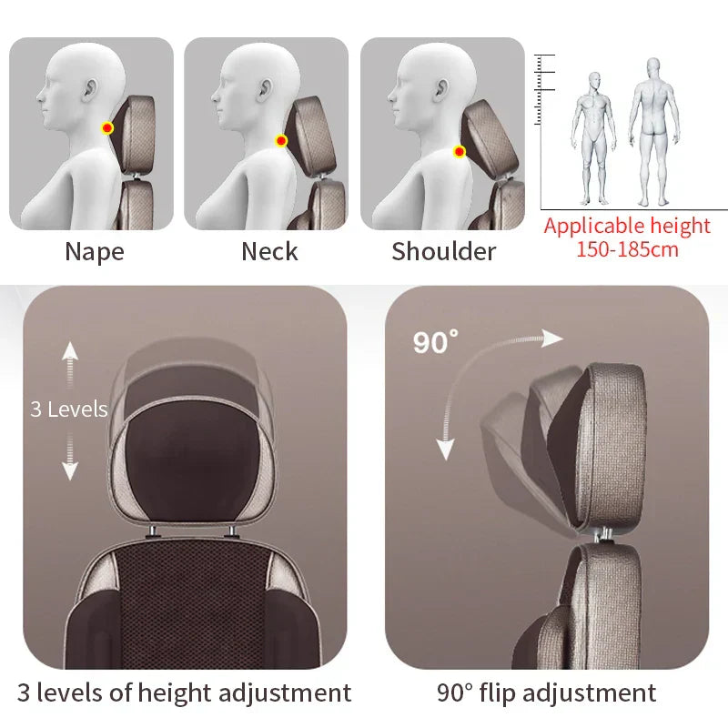 Fauteuil de massage électrique complet amélioré