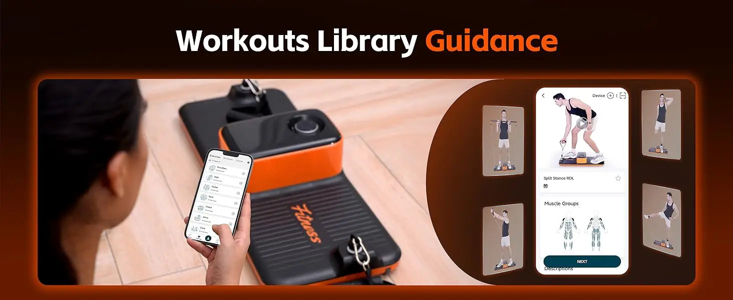 Máquina de cable para entrenamiento en el gimnasio