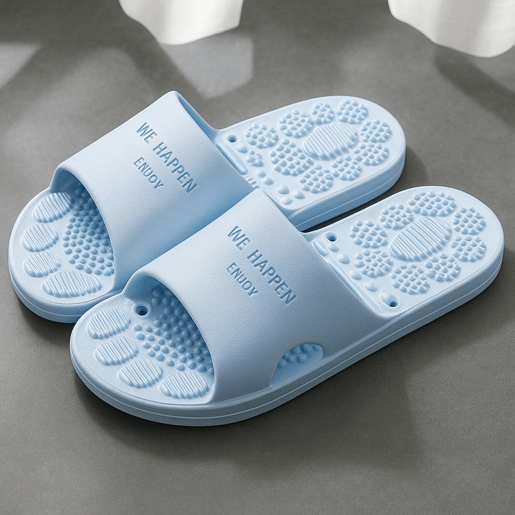 Zapatillas de masaje de reflexología para pies