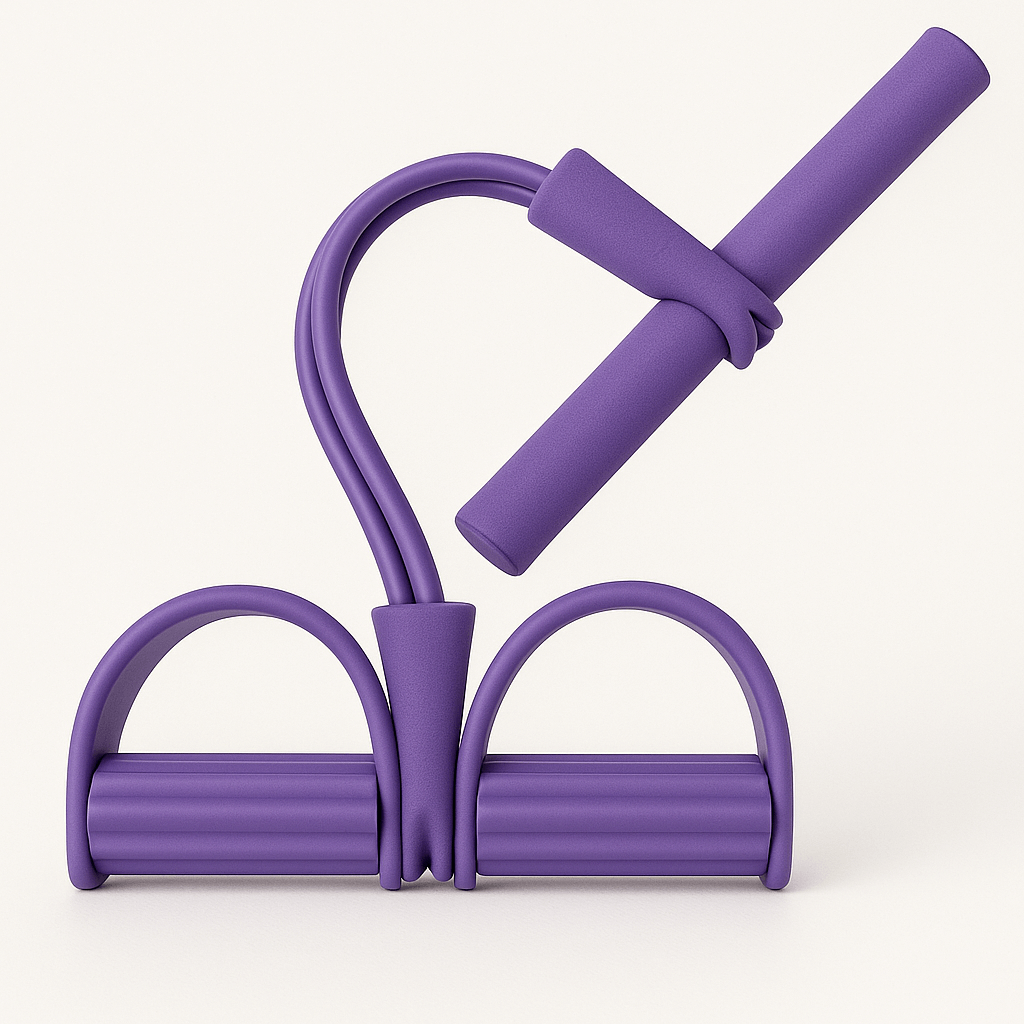 Bandes élastiques de résistance multifonctions pour abdominaux