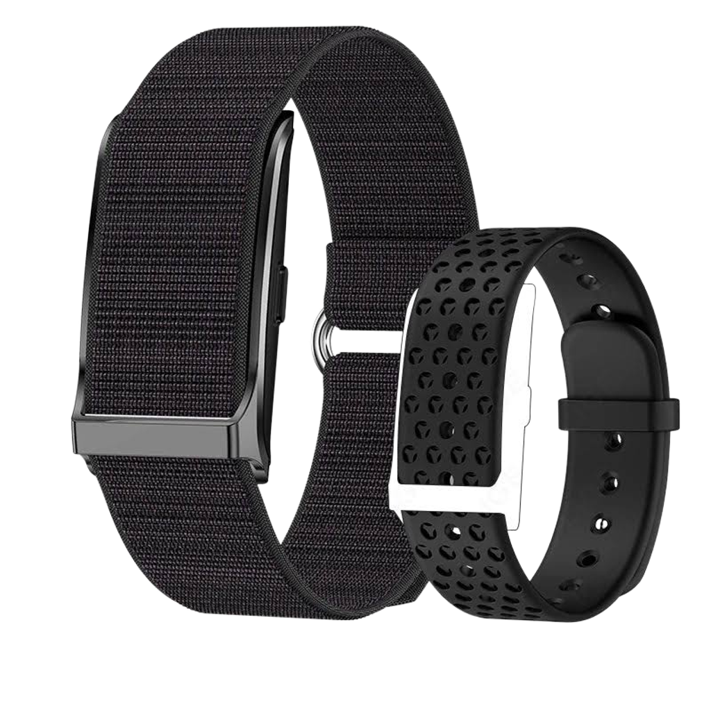 No-Screen Sports Fitness Bracelet — All-Day HR, SpO₂ & Blood Pressure (1ATM, 20–30-Day Battery)