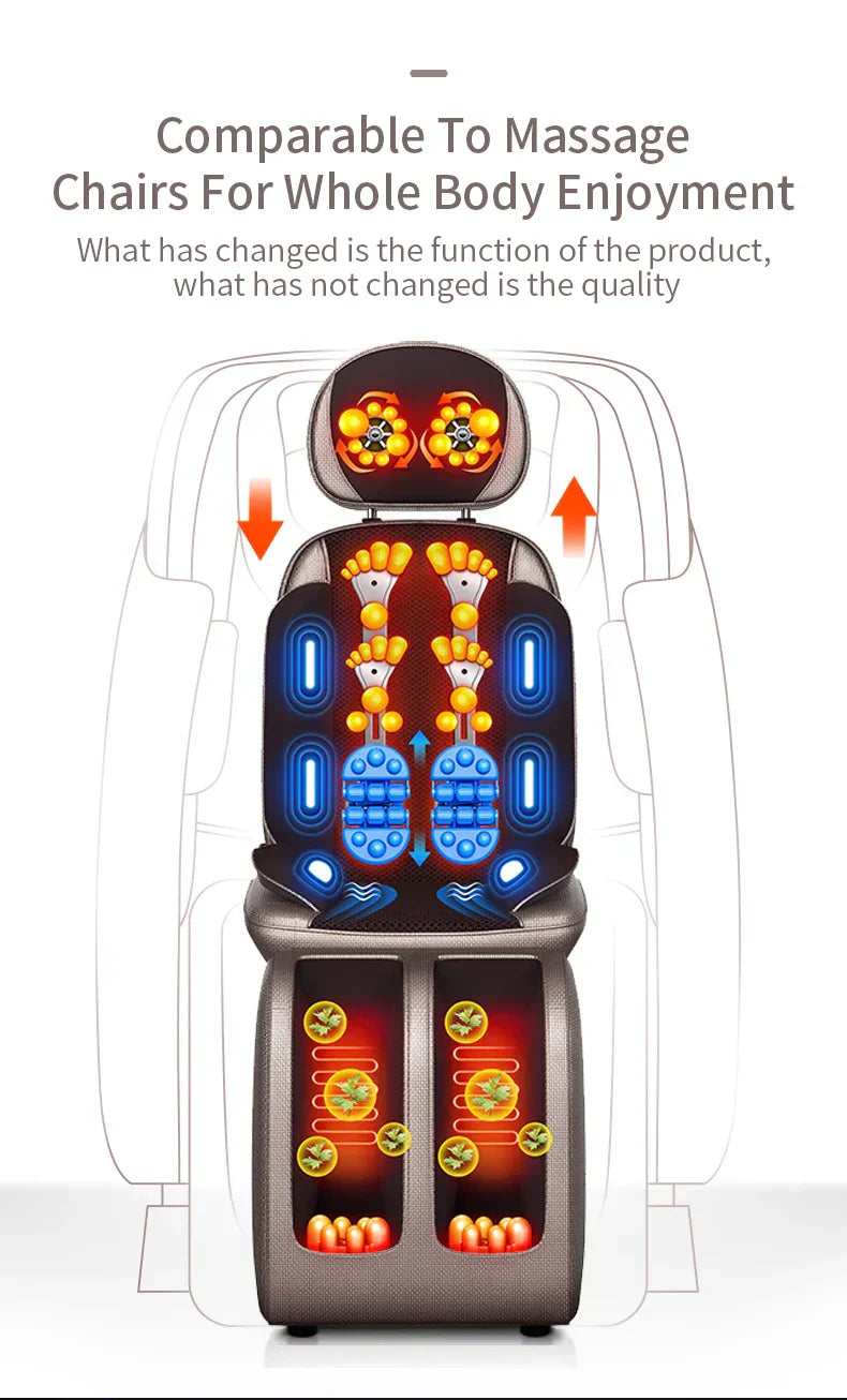 Silla de masaje eléctrica de cuerpo completo mejorada