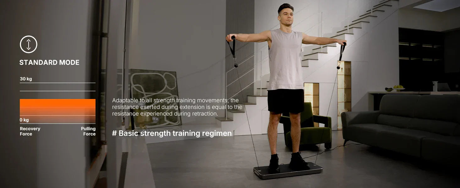 Gimnasio inteligente ultrafino para el hogar