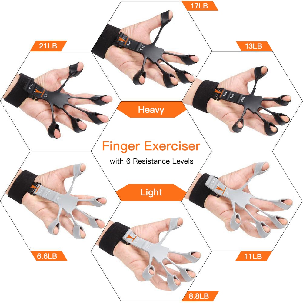 Entrenador profesional de fuerza para muñecas y antebrazos