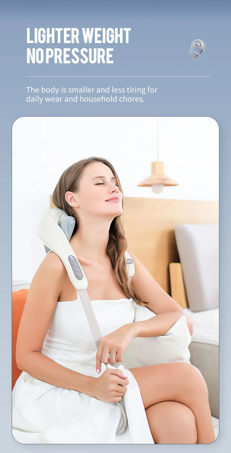 Neck, Shoulder & Back Kneading Massager (26W Brushless / 20W Brushed)