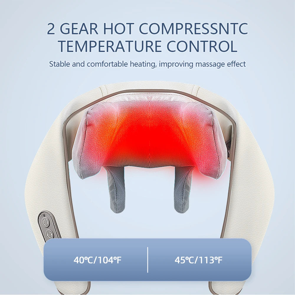 Neck, Shoulder & Back Kneading Massager (26W Brushless / 20W Brushed)