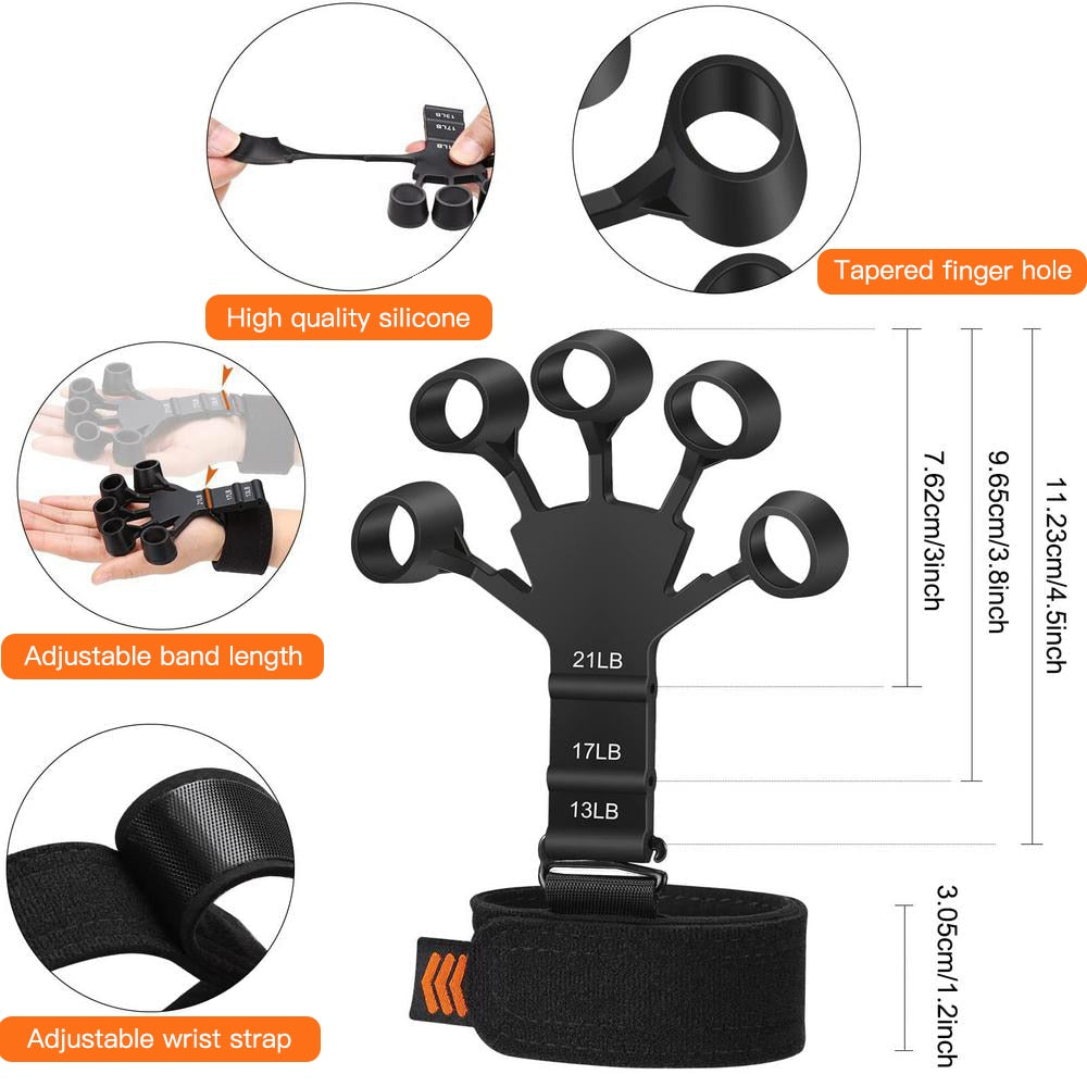 Entrenador profesional de fuerza para muñecas y antebrazos
