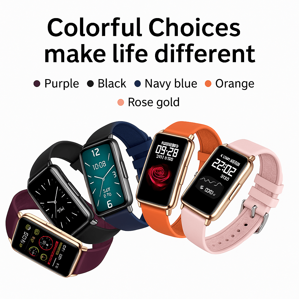 Slim 1.47″ Smart Watch – Call, Health & Fitness Tracker (Men & Women)