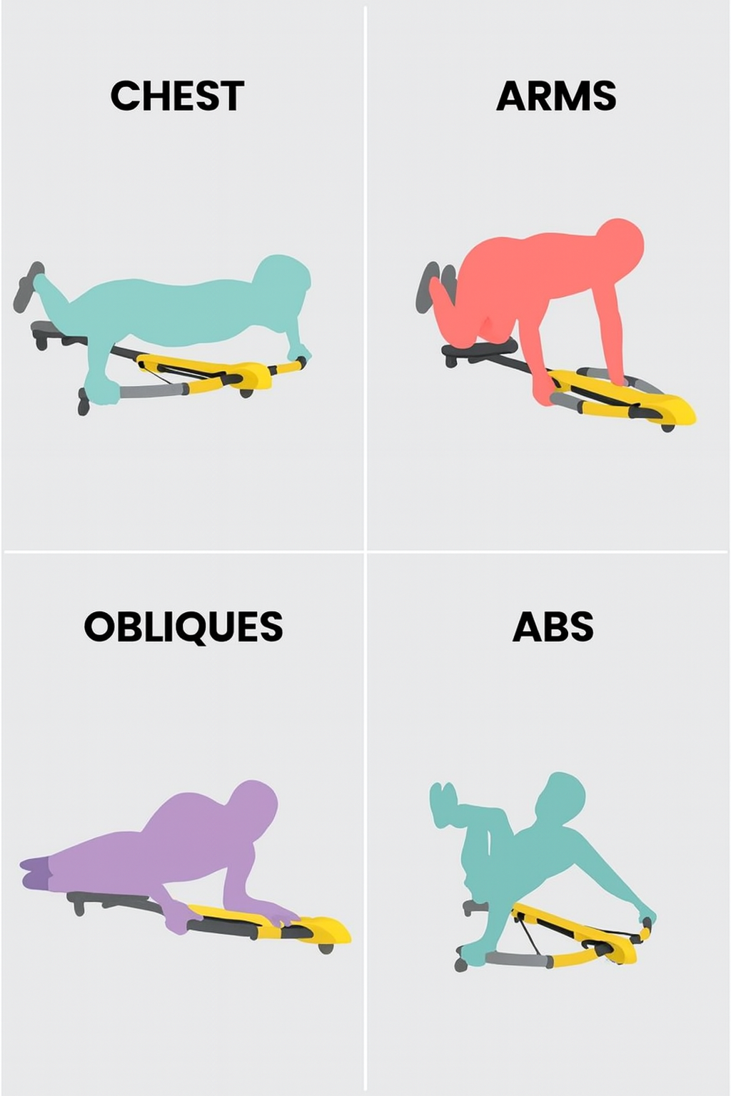 Nuevo dispositivo de salud abdominal Home Machine
